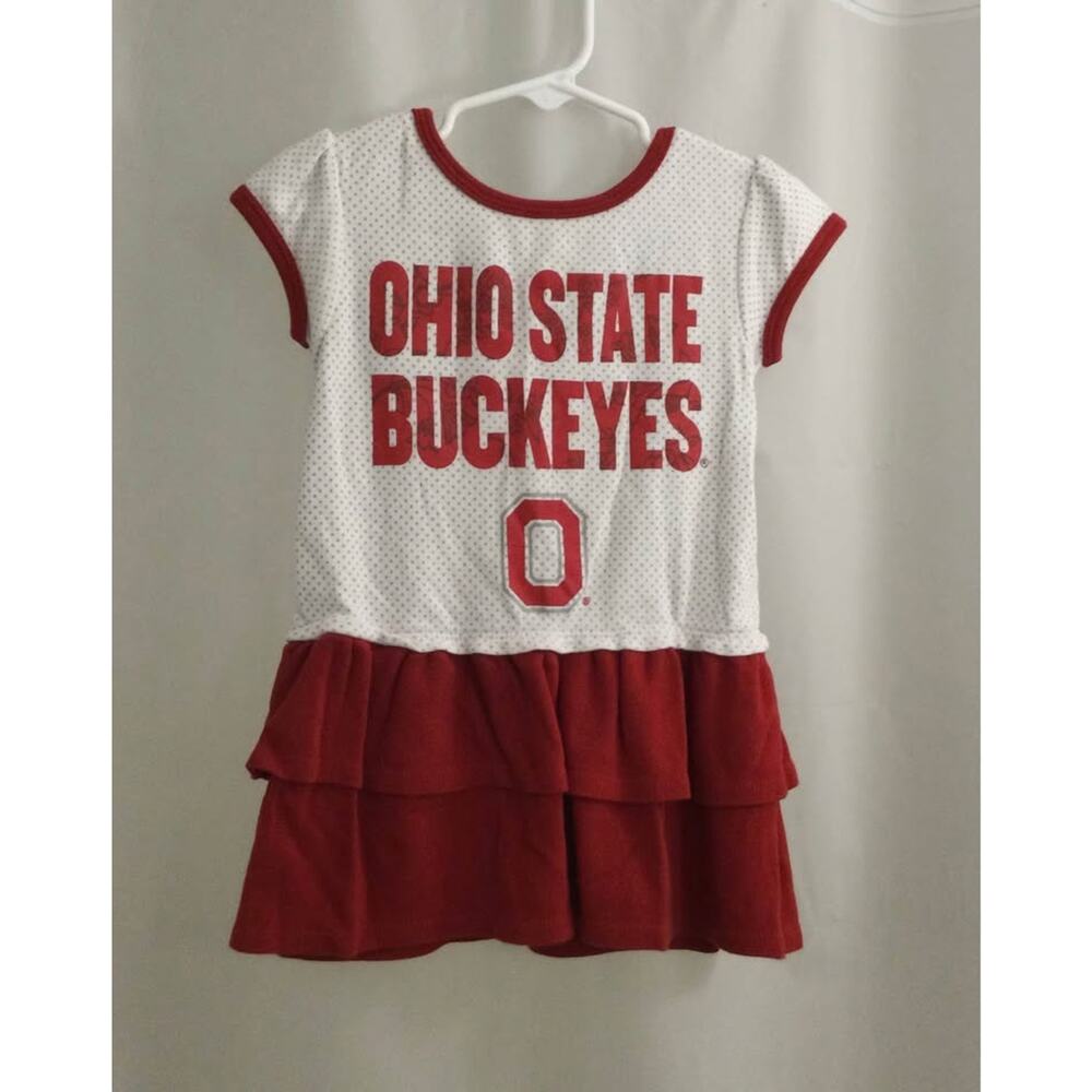 Ohio State Buckeyes toddler dress, size 3T